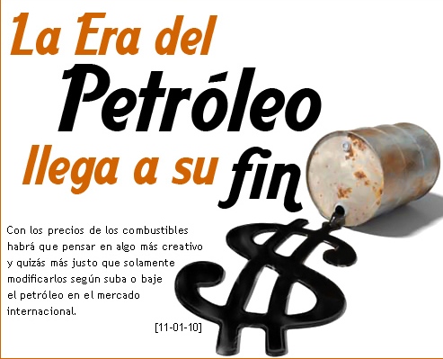 LA ERA DEL PETRÓLEO LLEGA A SU FIN
