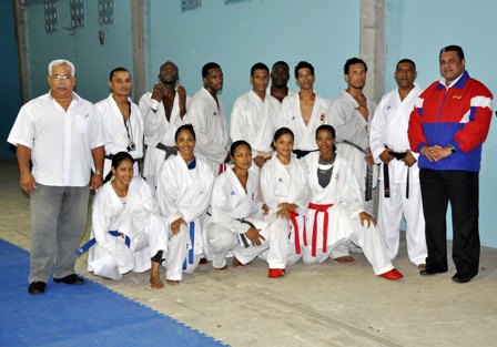 SELECCIÓN NACIONAL KARATE SALE COMPETIR JUEGOS CENTROAMERICANOS PUERTO RICO