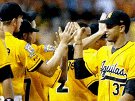 CAZAN CAZADOR VALLE DE LA MUERTE; ÁGUILAS CIBAEÑAS ASESTAN DERROTA TIGRES DEL LICEY