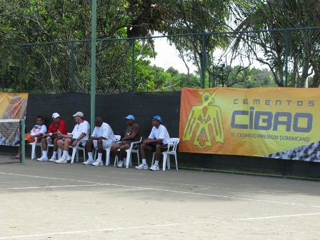 RESULTADOS FINALES DE LA TERCERA COPA DE TENIS CEMENTOS CIBAO