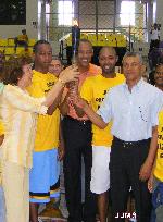 MINISTRO DEPORTES DEJA APERTURADO JUEGOS PROVINCIALES PUERTO PLATA