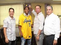 Puertoplateño óscar Taveras impresiona Águilas Cibaeñas