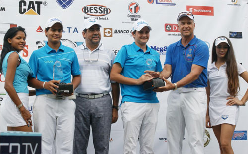 Jugadores Haché, Estévez triunfan torneo golf Puerto Plata