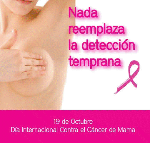 19 de octubre: día internacional del cáncer de mama