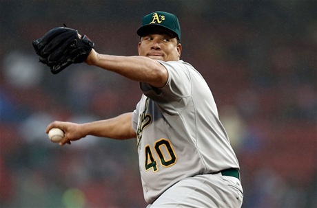 Puertoplateño Bartolo Colón tira primores y controló a Boston en siete entradas 