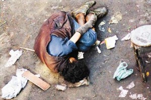 El trágico resultado de las drogas