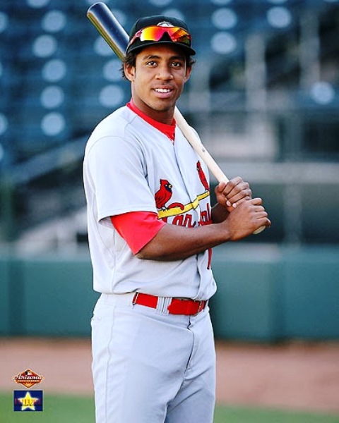 Puertoplateño Oscar Taveras es el principal prospecto dominicano según elección de Baseball American