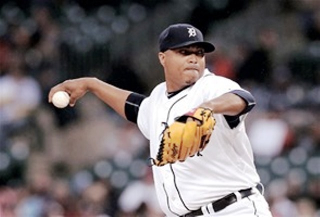 Puertoplateño Alfredo Simón sigue invicto y consiguió su tercera victoria de la temporada con Detroit