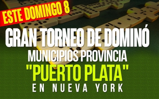 Realizaran torneo de dominó en New York con equipos de todos los municipios de la provincia de Puerto Plata