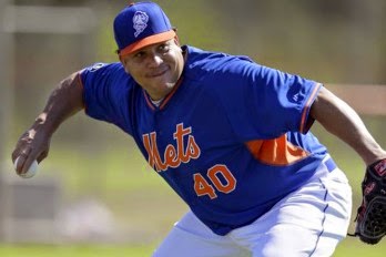 Bartolo Colón se presentó bien temprano al campo de entrenamiento de los Mets de Nueva York