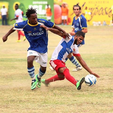 El Atlántico FC de Puerto Plata y el Atlético Vega Real empatan a un gol en la jornada del miércoles