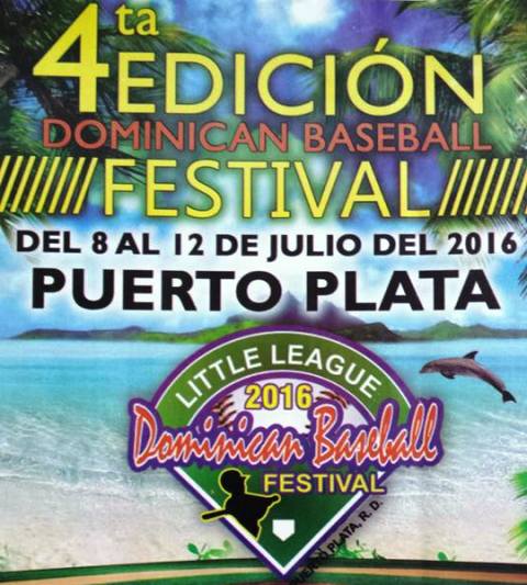 Realizarán en Puerto Plata cuarta edición del Dominican Baseball Festival