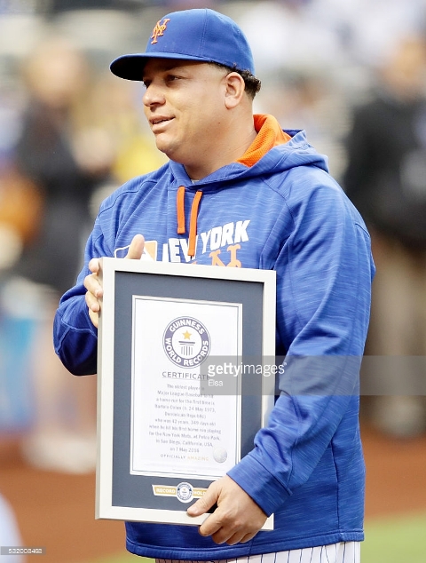 Veterano lanzador dominicano Bartolo Colón entra a los Libros de Records Mundiales Guinnes