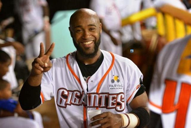 Puertoplateño Carlos Paulino conecta tres hits en la victoria de los Gigantes del Cibao sobre los Toros del Este