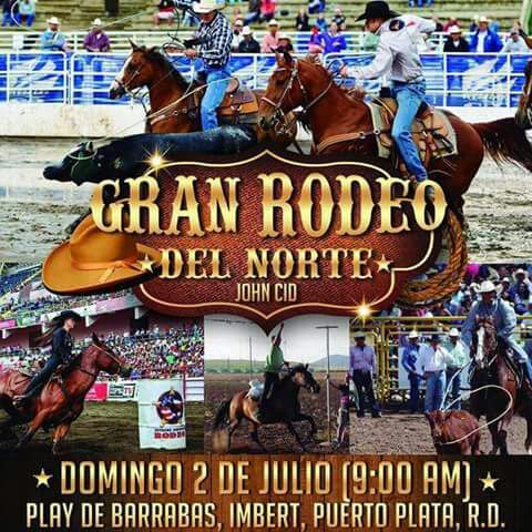 Realizarán primera versión del Gran Rodeo del Norte este próximo domingo en el pley de Barrabás en Imbert