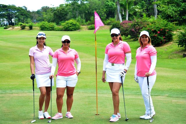 Realizan segunda parada de Pink Golf Tour en Playa Dorada
