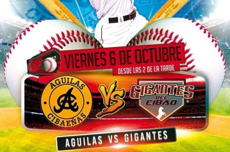 Anuncian juego de exhibición entre Águilas Cibaeñas y Gigantes del Cibao en Puerto Plata