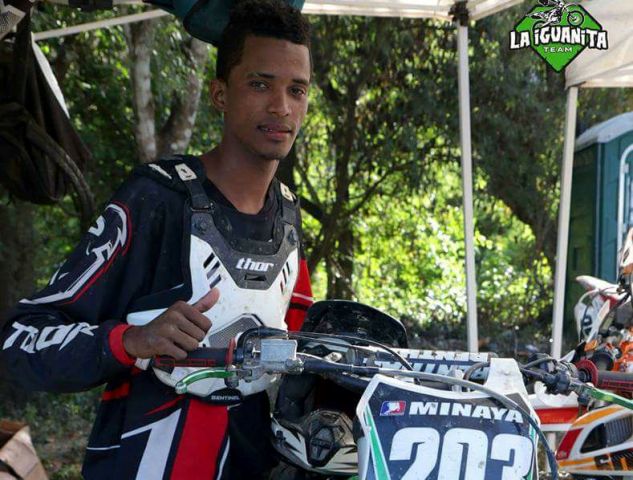 Se recupera piloto de motocrós “La Iguanita” tras resultar lesionado en un accidente de transito