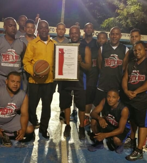 Reconocen destacado entrenador deportivo Benchito Dúncan por su trayectoria fructífera en Puerto Plata