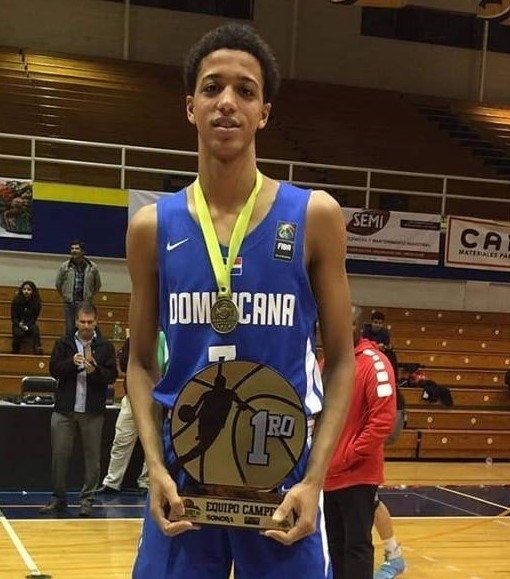 Jovencito de Luperón formó parte del equipo dominicano U15 campeón en Centrobasket 2018