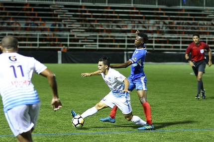 Herlyn Cuica delantero Atlántico FC: "Nunca bajamos la cabeza y logramos un empate con sabor a victoria".