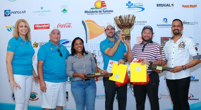 Jugadores Yamil Rodríguez y Mario Hurtado conquistan “Copa Sonríe” del Puerto Plata Golf Classic 2018  