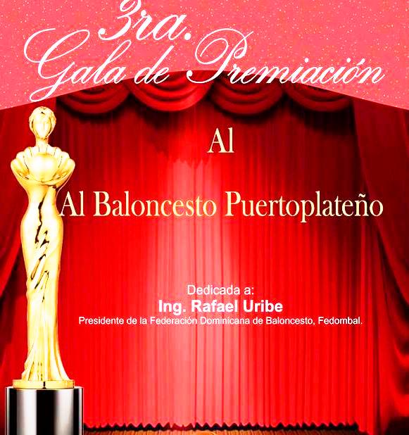 Realizarán este sábado tercera gala de premiación al baloncesto puertoplateño