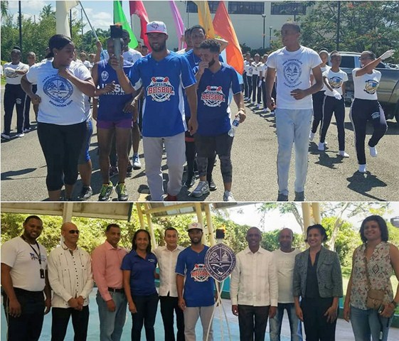 Antorcha de juegos universitarios Tony Barreiro llegó al centro de la UASD en Puerto Plata