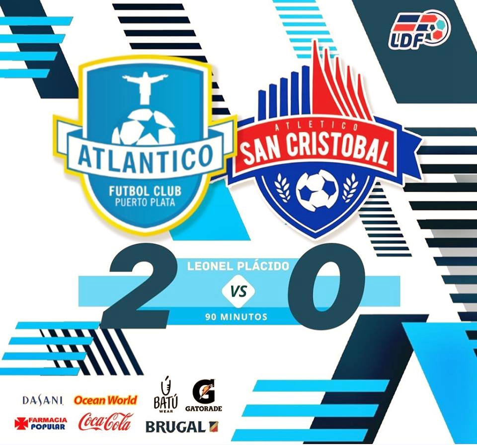 Atlántico FC jugó en su casa con un corazón aguerrido y le quita el invicto al Atlético San Cristóbal