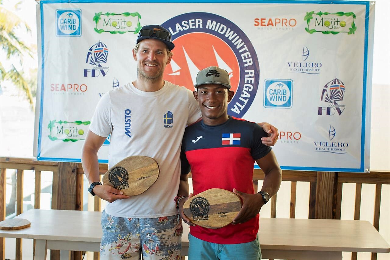 Noruego Jasper Stalheim y dominicano Esneiry Pérez se coronan campeones de la XVII Regata Internacional Carib Wind en Cabarete