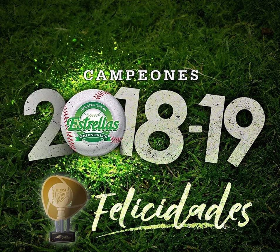¡Llegó el año verde! Estrellas Orientales rompen maleficio de 51 años y ganan campeonato del béisbol profesional dominicano