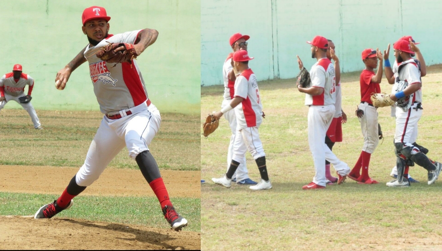 Tiburones del Norte sigue jugando buen béisbol propinan Knockout a Tabaqueros de Bonao, caen ante Granjeros de Moca