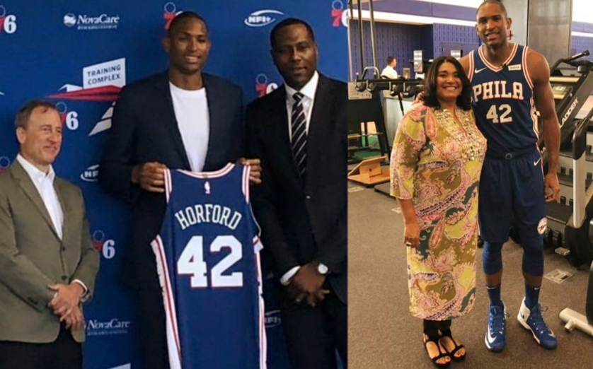 Puertoplateño Al Horford es presentado de manera oficial por el equipo Sixers de Filadelfia
