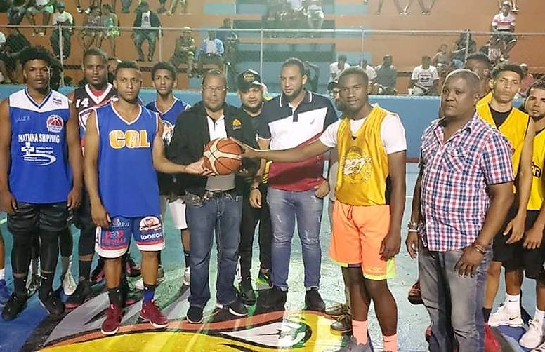 Club Gregorio Luperón inició torneo de baloncesto superior donde 8 equipos disputarán la Copa Pop Times