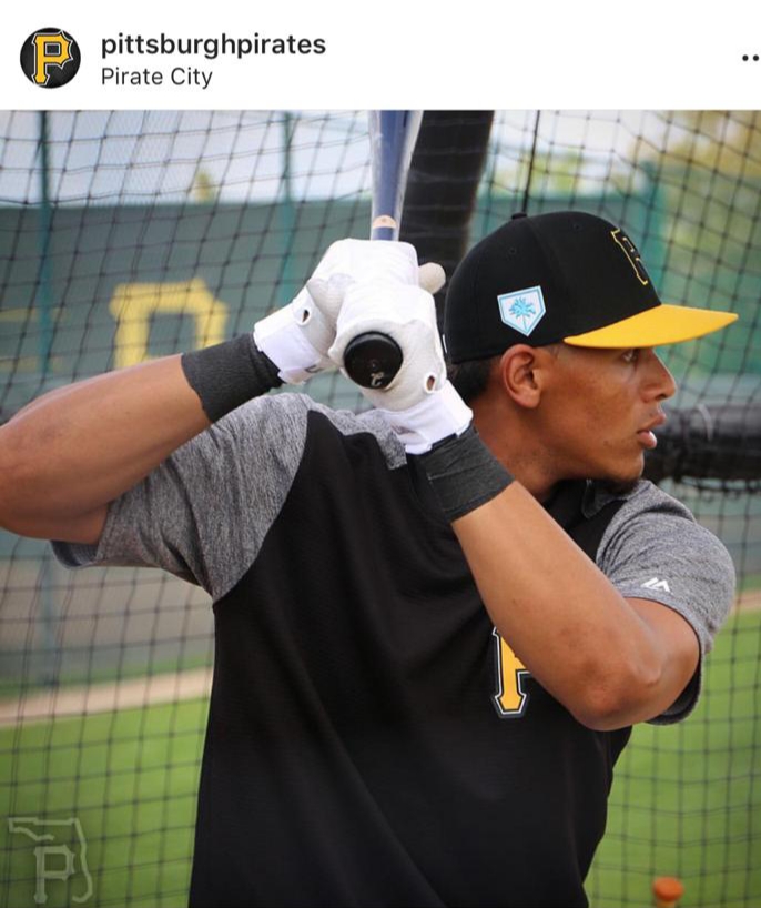 Joven pelotero puertoplateño Erik González es nombrado campo corto oficial de Pittsburg