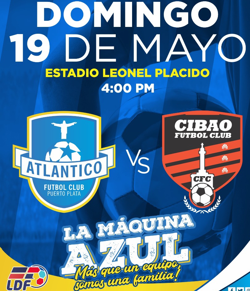 Atlántico FC busca su primera victoria del 2019 en la LDF cuando este domingo se enfrente en Puerto Plata al invito Cibao FC