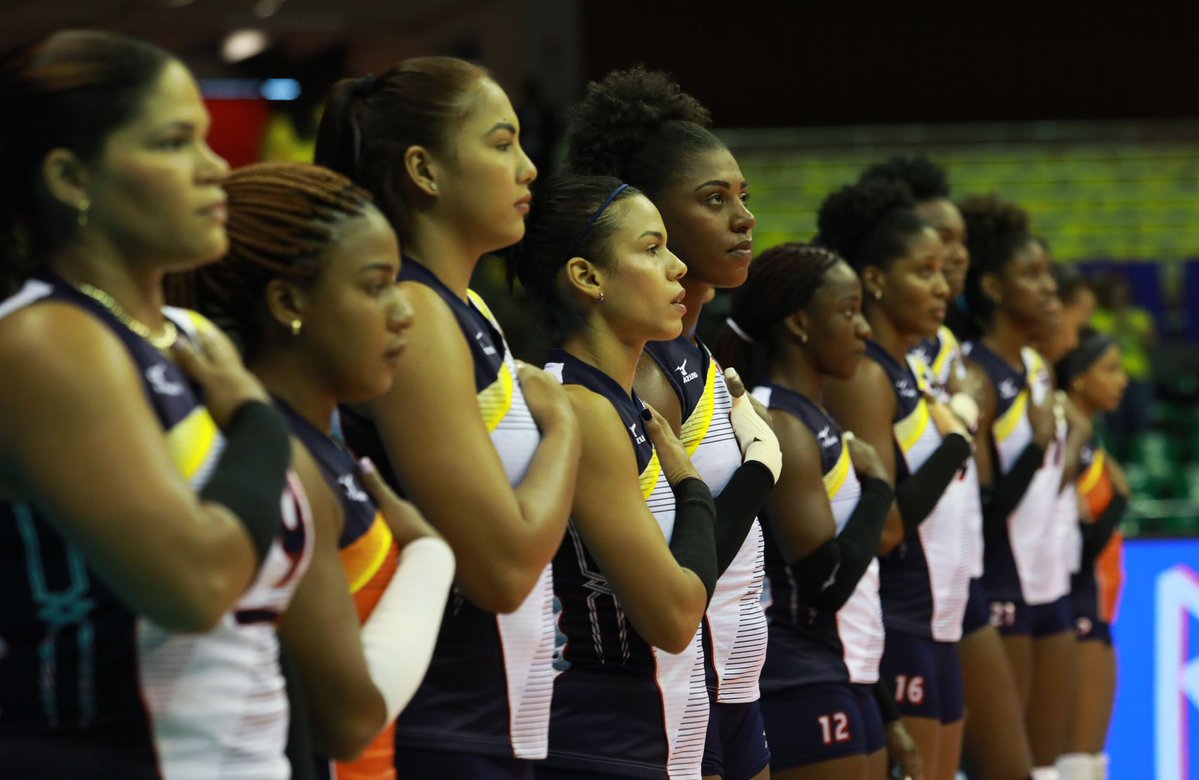 Puertoplateña Lisvel Eve Mejía sigue rindiendo con el conjunto nacional dominicano de voleibol femenino en la Liga de Naciones