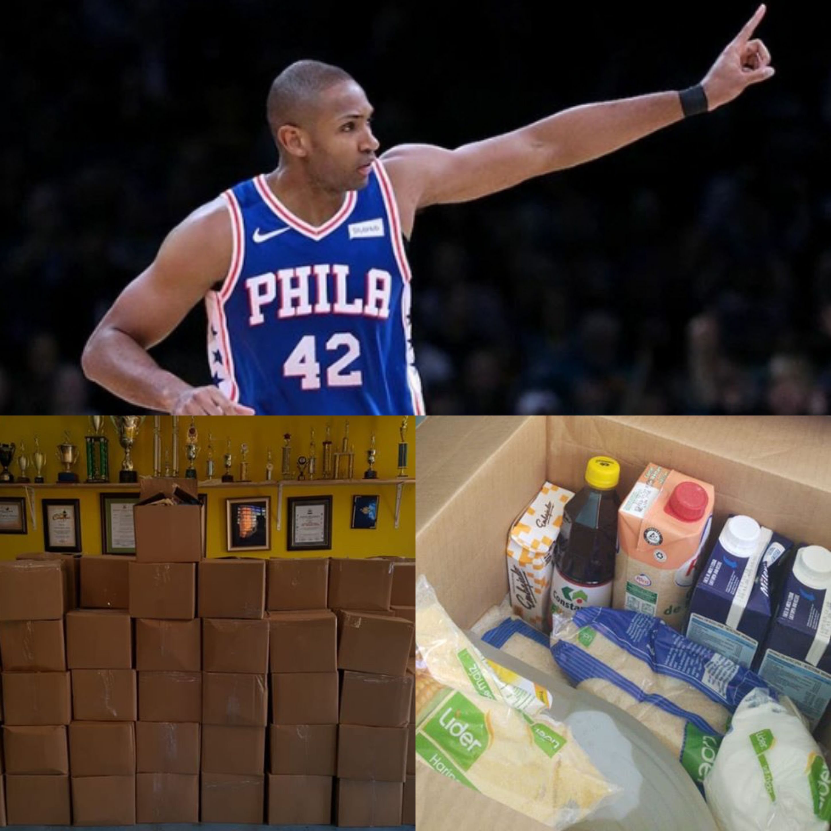 Baloncestista Al Horford dispone entrega de ayudas alimenticias en sectores populares de Puerto Plata
