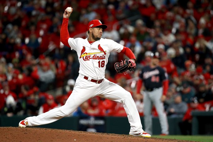 Lanzador puertoplateño Carlos Martínez tiró excelente en blanqueada de San Luis a Washington