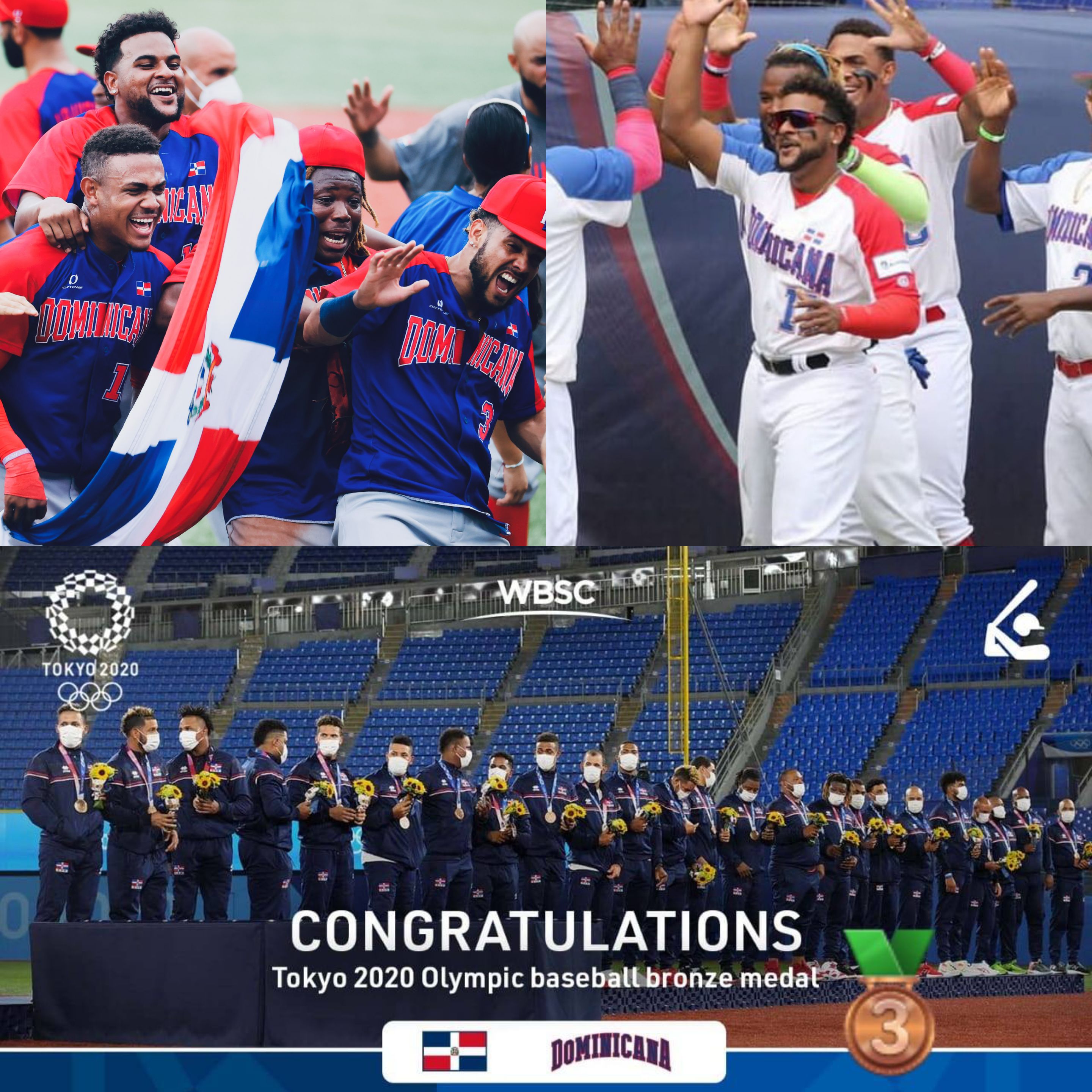 Pelotero puertoplateño Roldani Baldwin integró equipo RD que conquistó medalla de bronce en JJOO de Tokio 2021