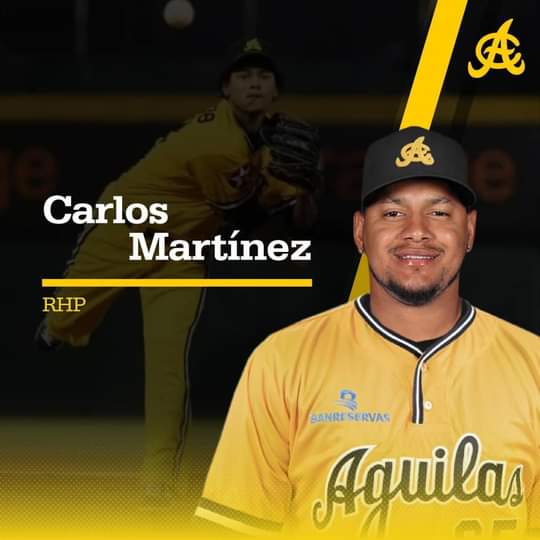 Pitcher puertoplateño Carlos Martínez (El Tsunami) fue el salvavida de las Águilas Cibaeñas en Serie Final pelota criolla
