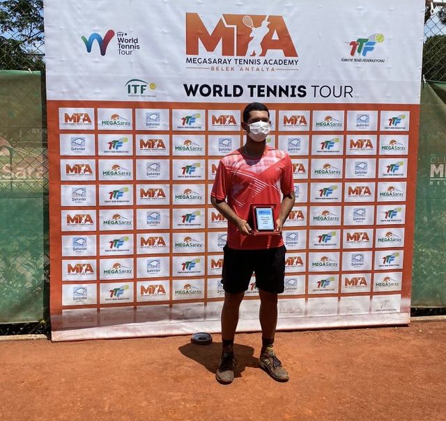 Tenista nativo de Sosúa Nick Hardt se corona campeón del M15 de Antalya en Turquía