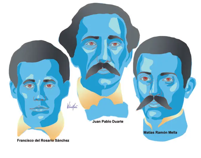 Dominicana entre tres y dos