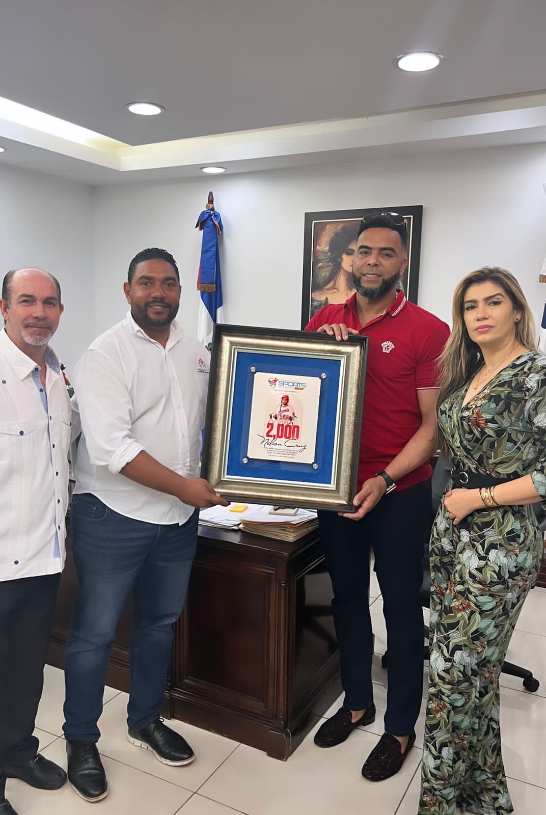 Fundación Internacional Sport Reconoce a Nelson Cruz