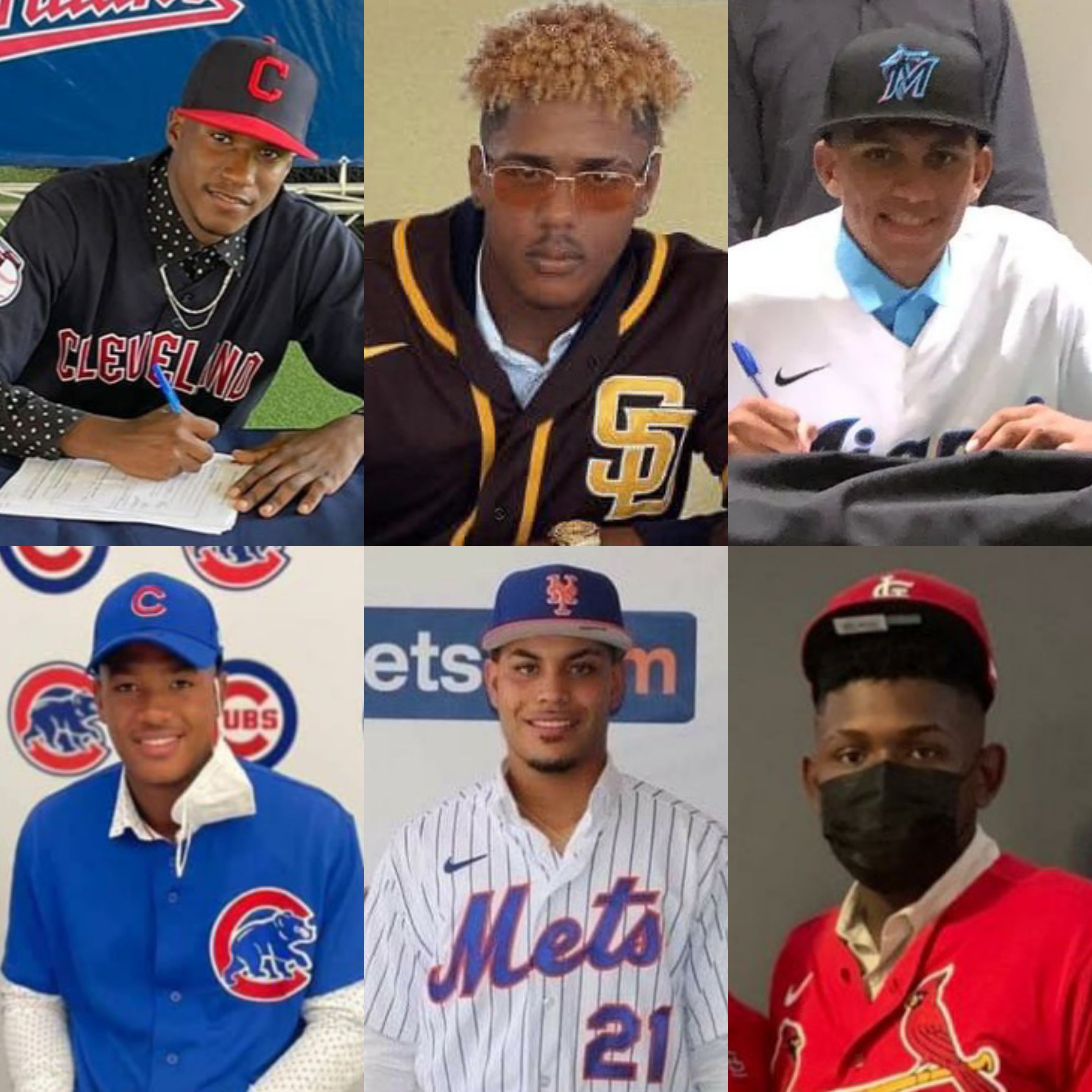 Ocho prospectos de Puerto Plata firmaron con organizaciones del béisbol de Grandes Ligas en Draft Internacional