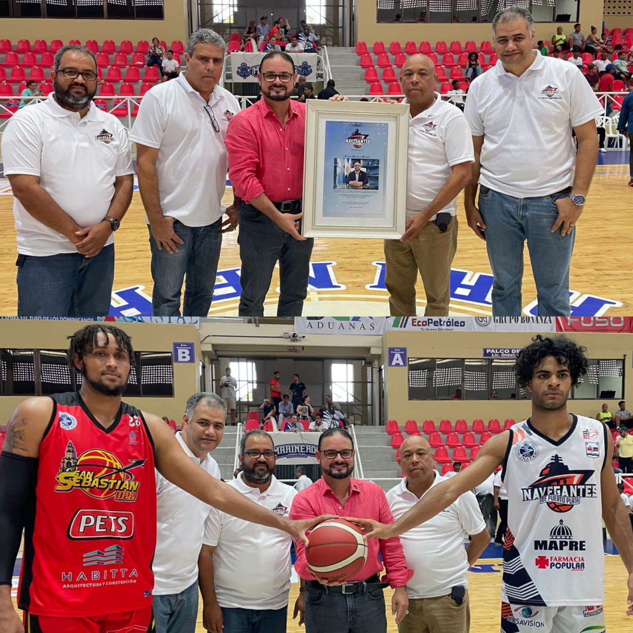 Navegantes de Puerto Plata reconocen al director de CORAAPPLATA por aportes realizados