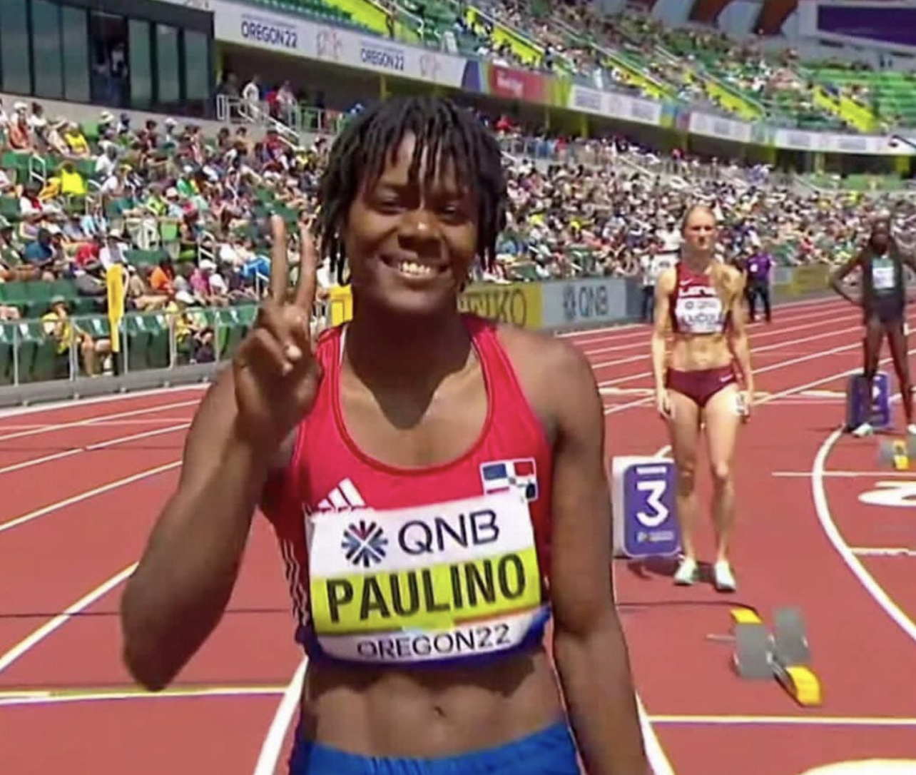 Marileidy Paulino gana medalla de plata para RD en Campeonato Mundial de Atletismo 2022