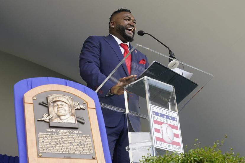 Expelotero David Ortiz se convierte en cuarto dominicano en ingresar al Salón de la Fama de Cooperstown