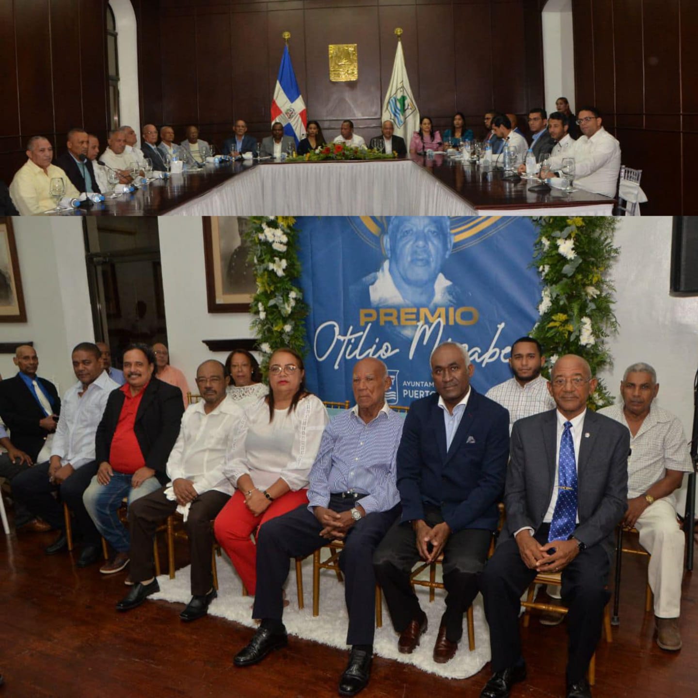 Autoridades municipales reconocen exatletas, propulsores y cronistas del deporte puertoplateño en premios Otilio Mirabel