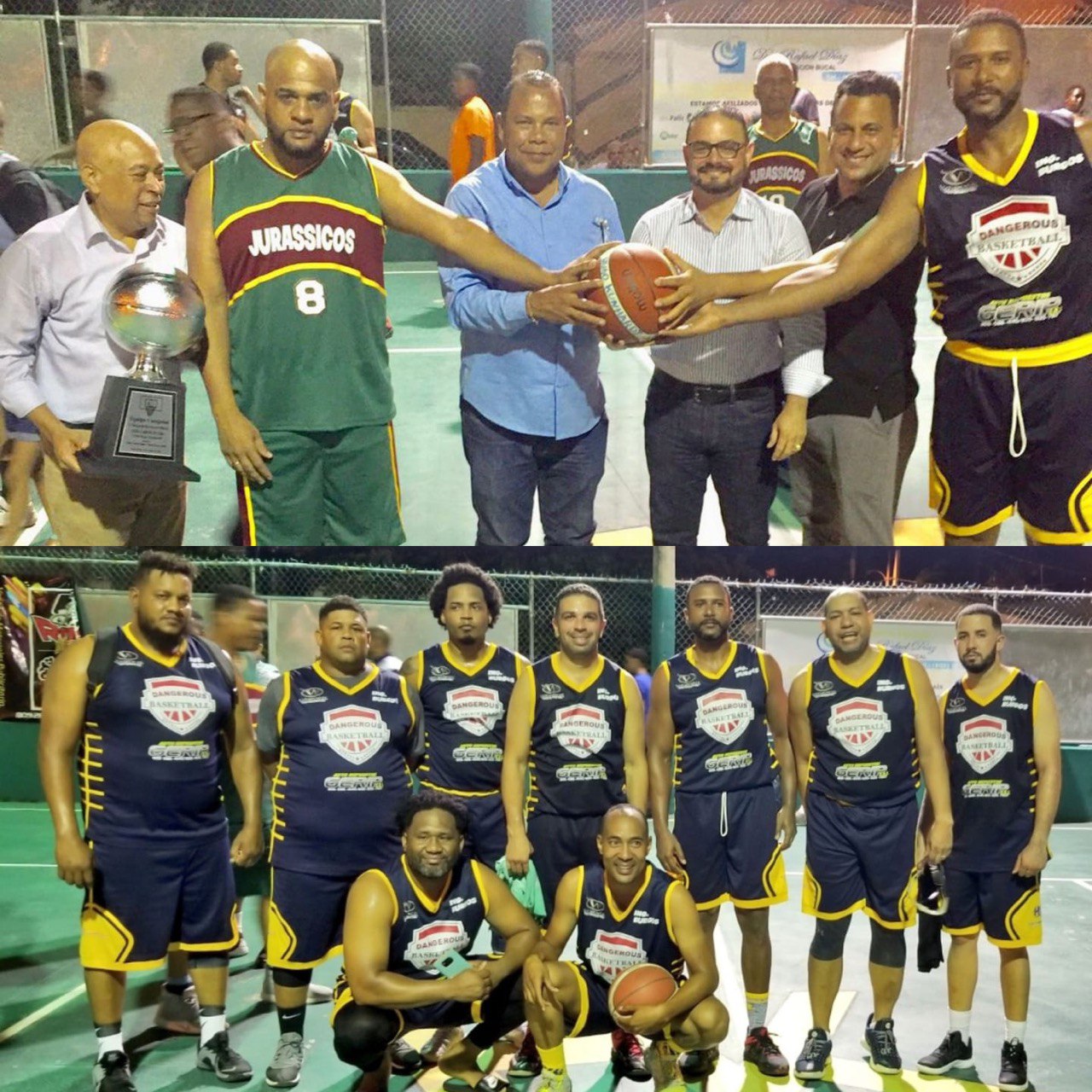 Inició Torneo de Baloncesto Máster del Club Hugo Kunhardt, equipos Dangerous y Halcones obtienen triunfos